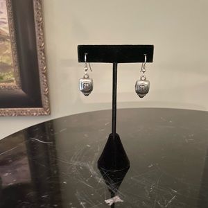 Silver earrings